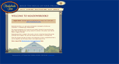 Desktop Screenshot of meadowbrookefarm.com